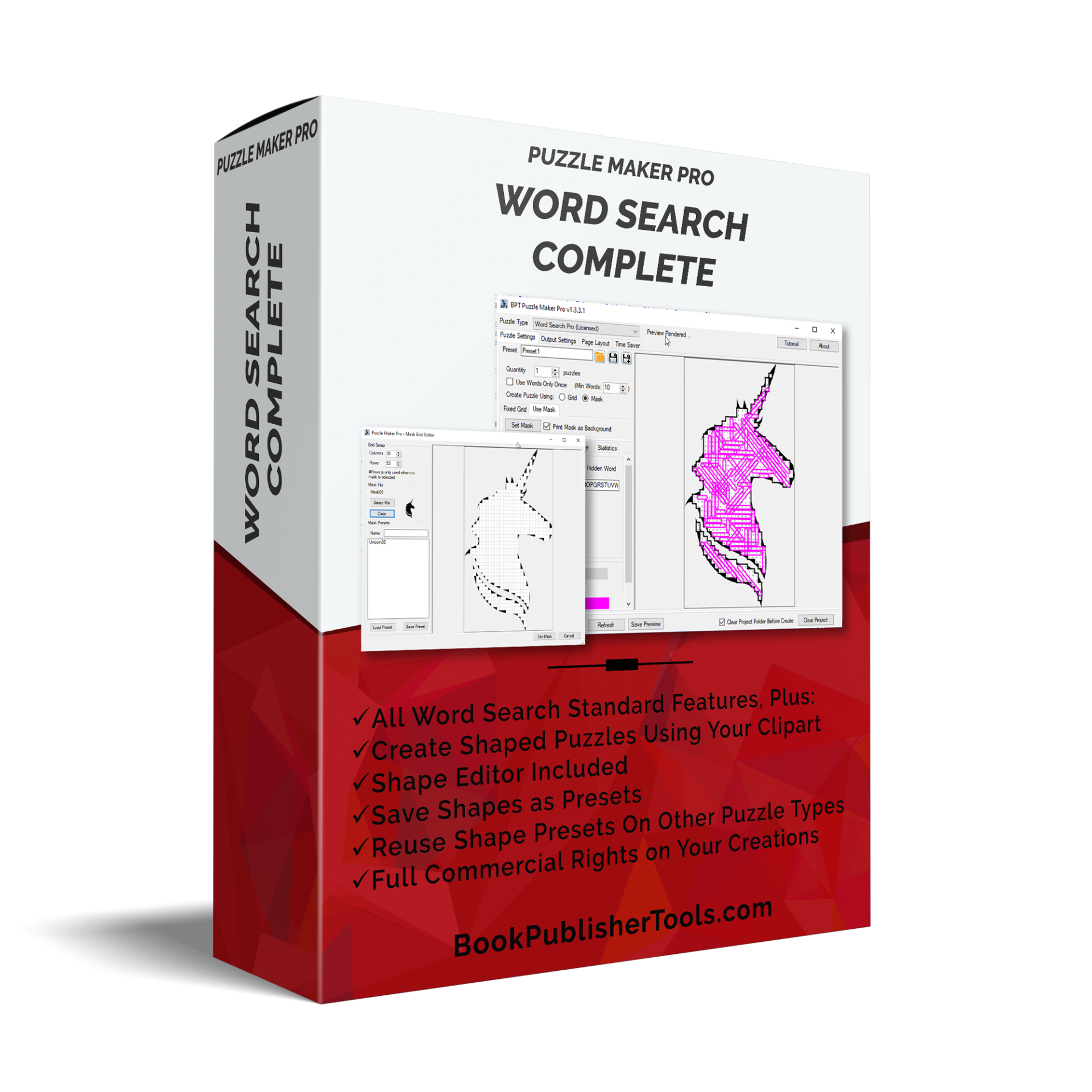 Puzzle Maker Pro Word Search Complete Bookpublishertools